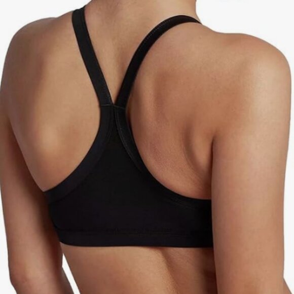 Hurley Quick Dry Mesh High Neck Surf Bikini Swim Top Black - Picture 8 of 8